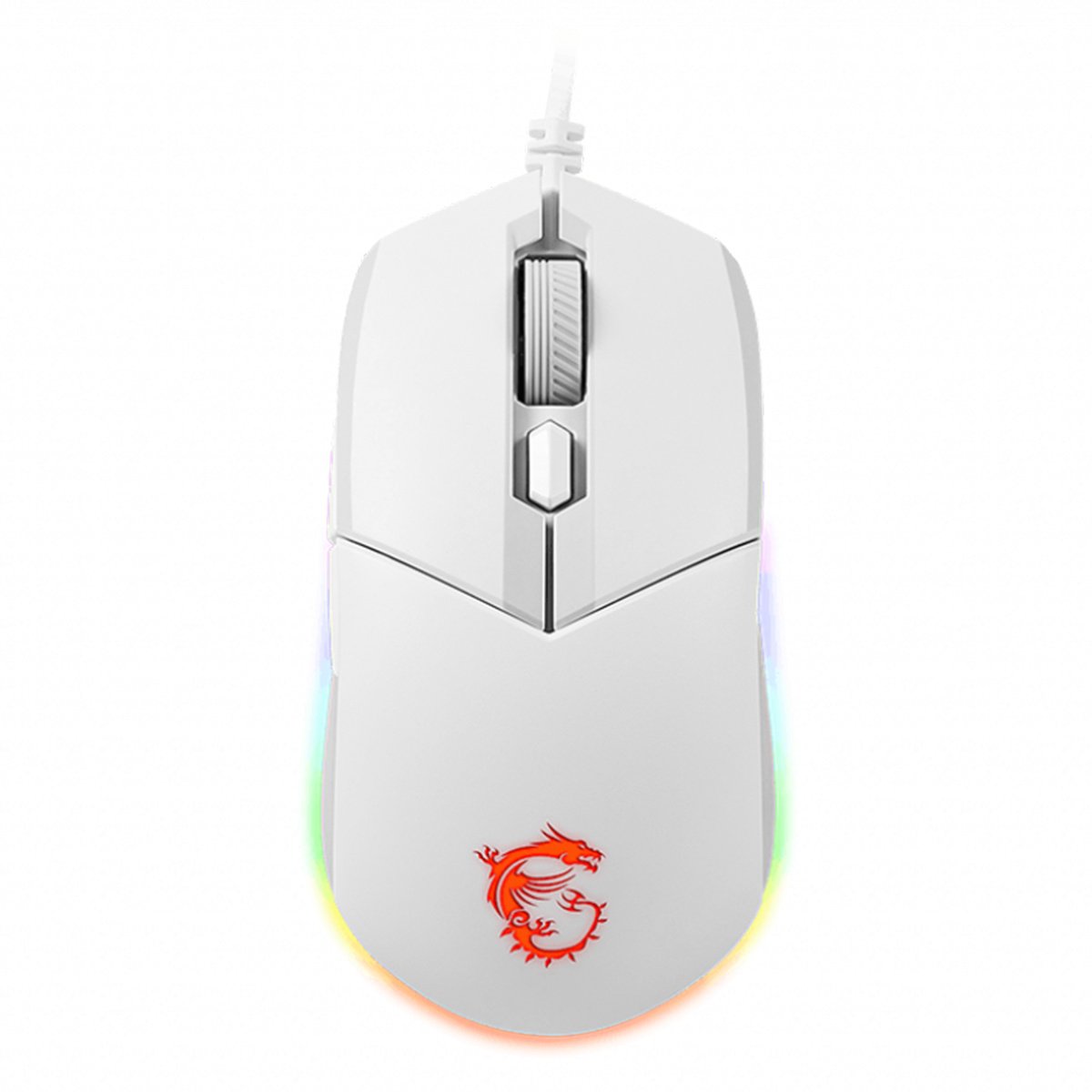 Rato MSI Clutch GM11 Gaming RGB Branco - Image 1