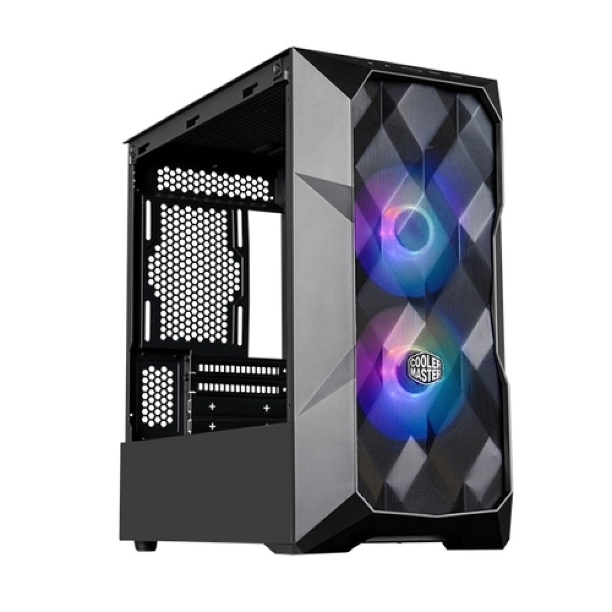 Caixa Micro-ATX Cooler Master MasterBox TD300 Mesh ARGB Preta - Image 1