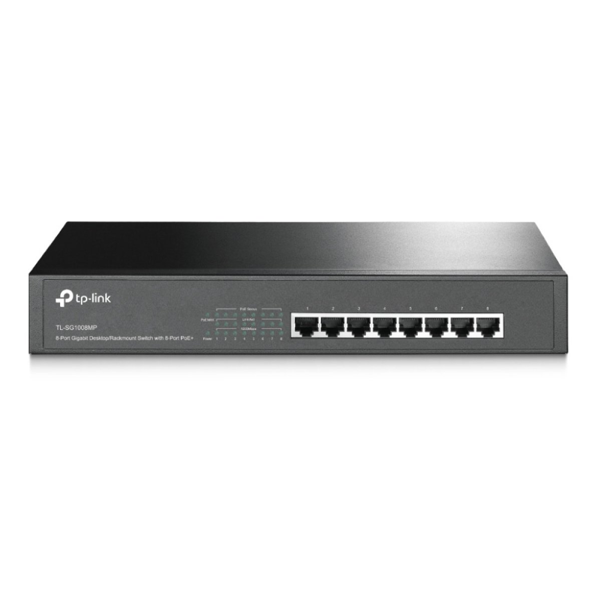 Switch TP-Link TL-SG1008MP 8 Portas Gigabit UnManaged PoE+ Rack Mountable - Image 1
