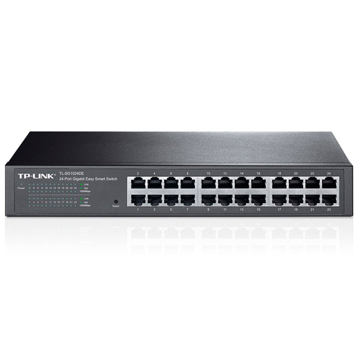 Switch TP-Link TL-SG1024DE 24 Portas Gigabit Smart Managed Rack Mountable - Image 1