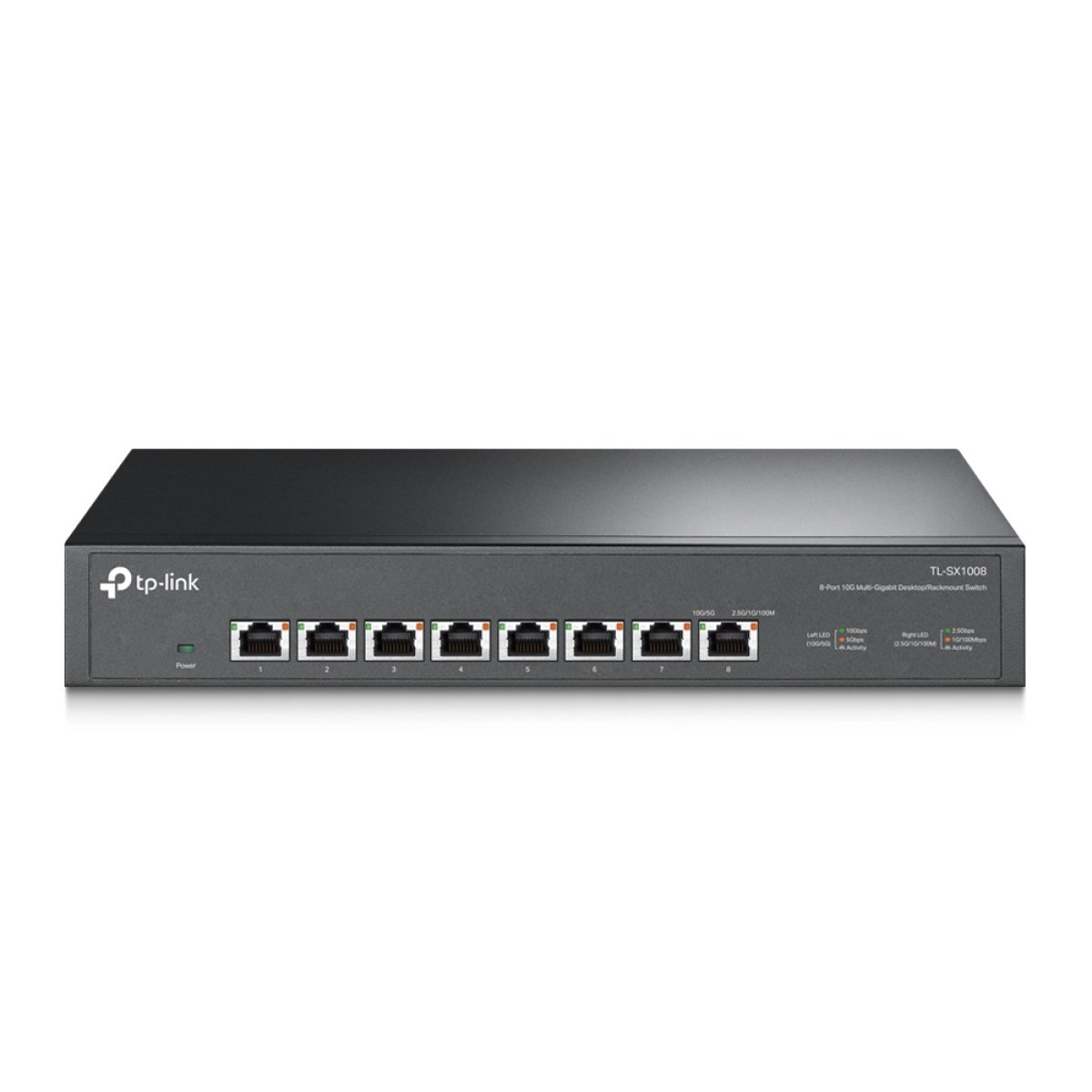 Switch TP-Link TL-SX1008 8 Portas 10GbE UnManaged Rack Mountable - Image 1