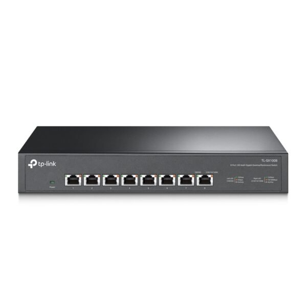 Switch TP-Link TL-SX1008 8 Portas 10GbE UnManaged Rack Mountable