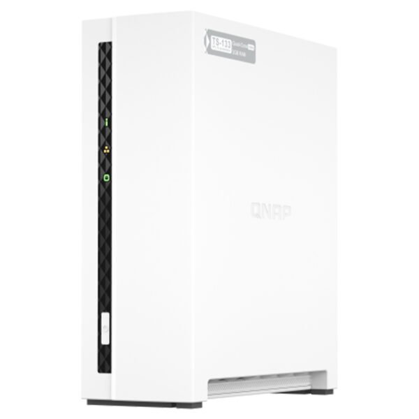 NAS QNAP TS-133 - 1 Baía - 1.8GHz 4-core - 2GB RAM