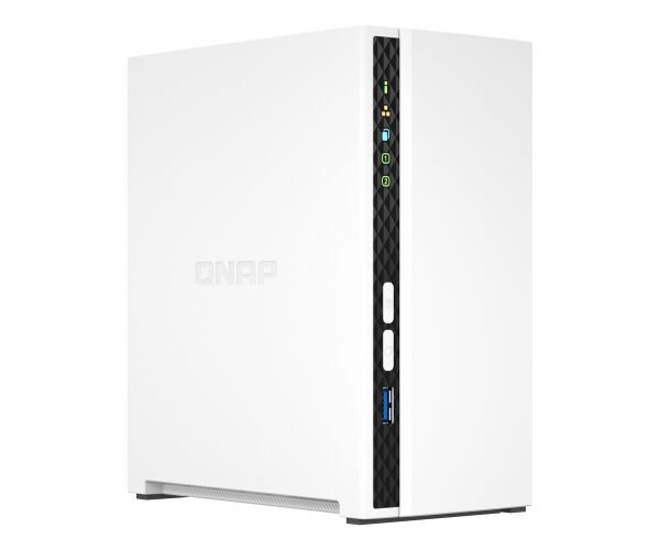 NAS QNAP TS-233 2 Baías Gigabit Quad-Core 2GB/1x1Gb/USB/Tower