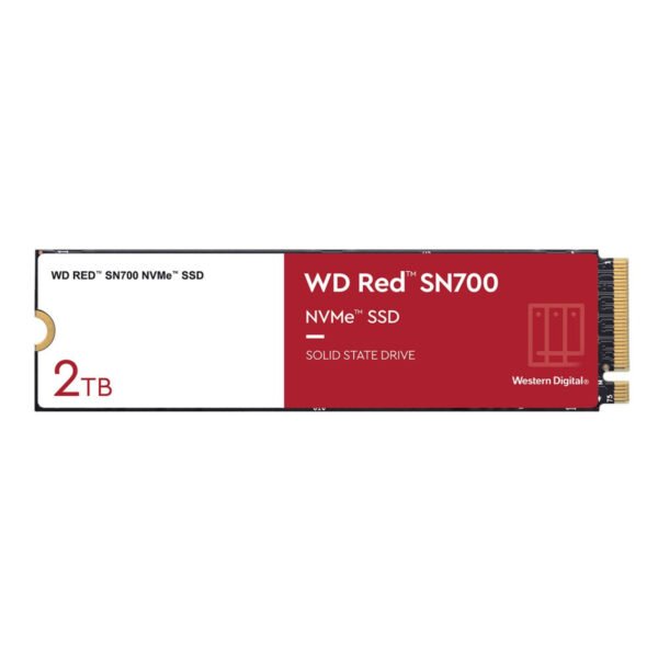 Disco SSD Western Digital 2TB NVMe Gen3 WD Red SN700 NAS