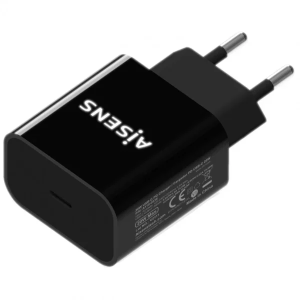 Carregador de Parede Aisens A110-0538 USB-C PD3.0 20W