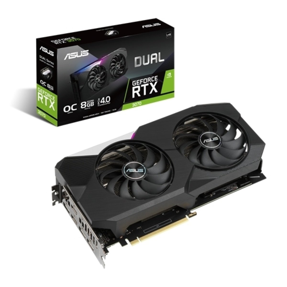 Placa Gráfica Asus GeForce RTX 3070 DUAL OC 8GB V2 LHR - Image 1