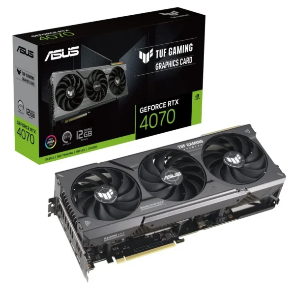 Placa Gráfica ASUS TUF Gaming GeForce RTX 4070 12 GB GDDR6X DLSS3