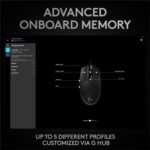 Rato Logitech Pro Hero Preto - Image 6