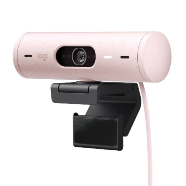 Webcam Logitech Brio 500 Full HD 1080p USB Type-C Rosa