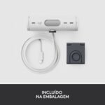Webcam Logitech Brio 500 Full HD 1080p USB Type-C Branca - Image 11
