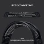 Headset Logitech G733 Lightspeed Wireless RGB Gaming Preto - Image 2