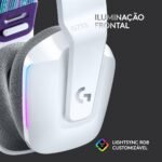 Headset Logitech G733 Lightspeed Wireless RGB Gaming Branco - Image 4