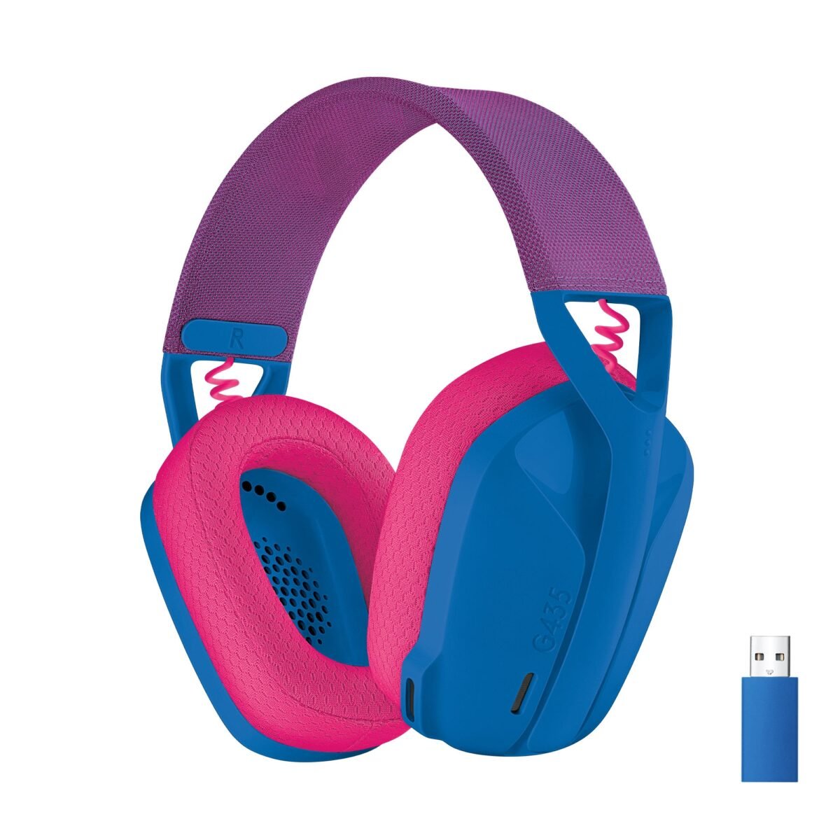 Headset Logitech G435 Lightspeed Wireless Gaming Azul - Image 1