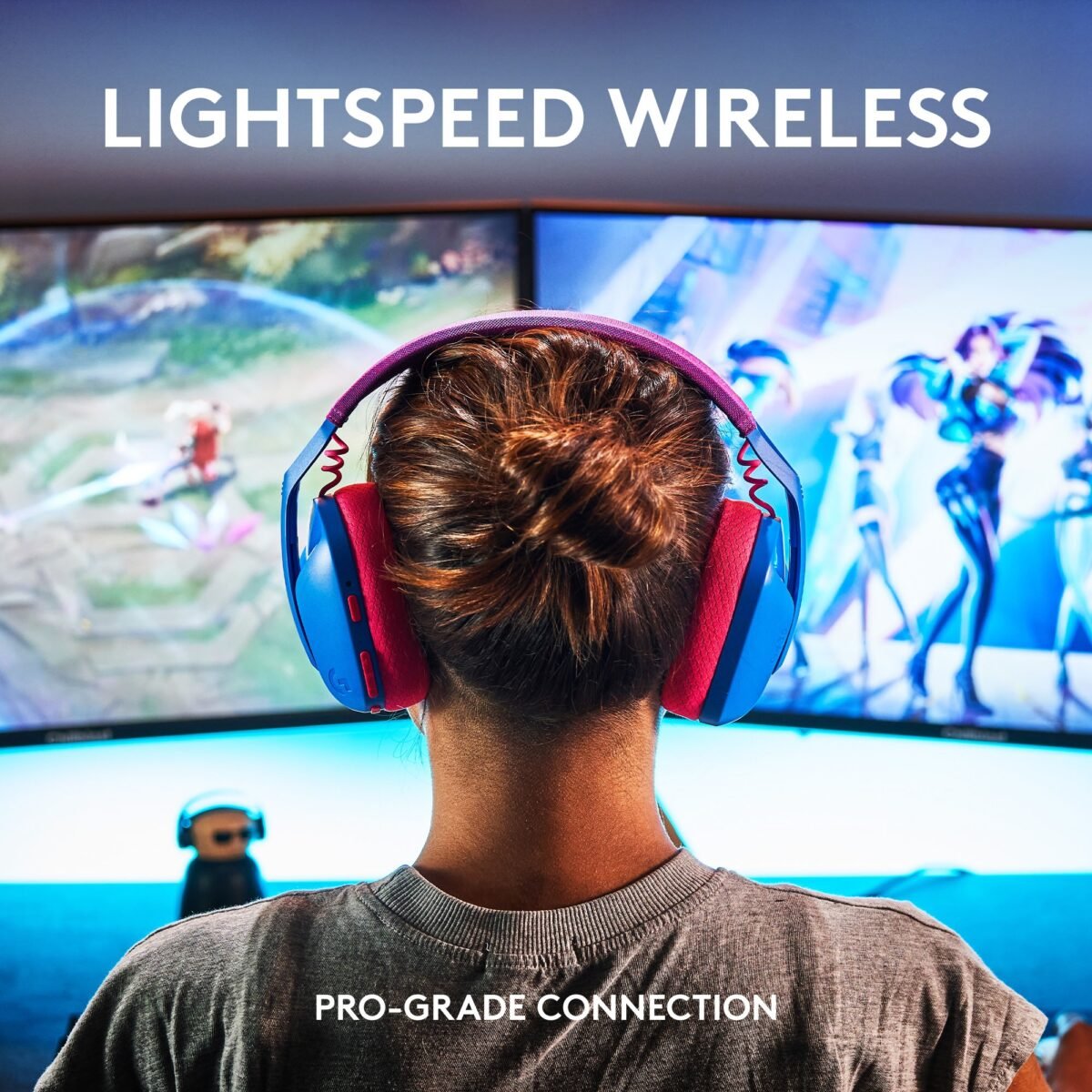 Headset Logitech G435 Lightspeed Wireless Gaming Azul - Image 2