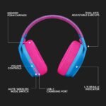 Headset Logitech G435 Lightspeed Wireless Gaming Azul - Image 8
