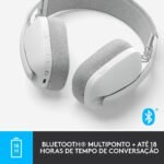 Headset Logitech Zone Vibe 100 Bluetooth Branco - Image 11