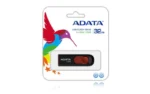 Pen Drive ADATA C008 32GB Preta/Vermelha - Image 2