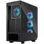 Caixa ATX Fractal Design Meshify 2 Compact RGB Black TG Light Tint - Image 3