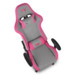 Cadeira Gaming Drift DR90 Pro Cinzenta/Rosa - Image 8