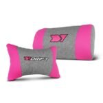 Cadeira Gaming Drift DR90 Pro Cinzenta/Rosa - Image 9