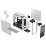 Caixa E-ATX Fractal Design Meshify 2 Lite White TG Clear - Image 9