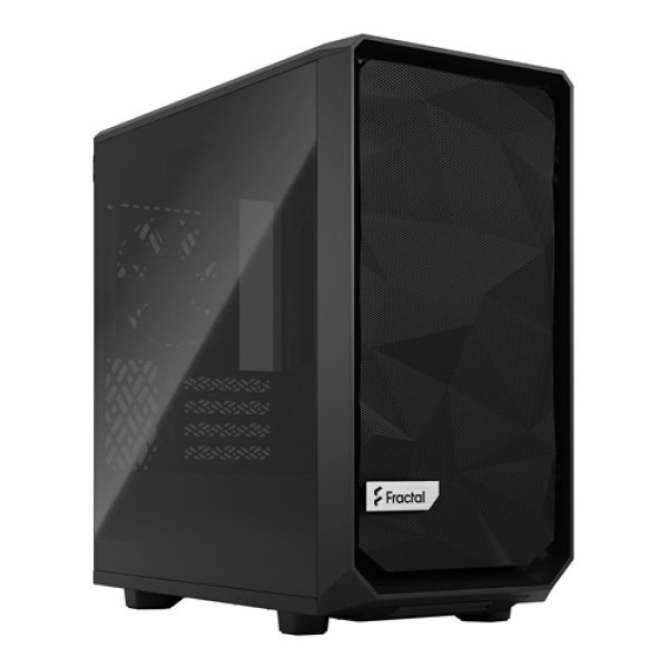 Caixa Fractal Design Meshify 2 Mini Dark Preta (Micro-ATX) (Vidro Temperado)