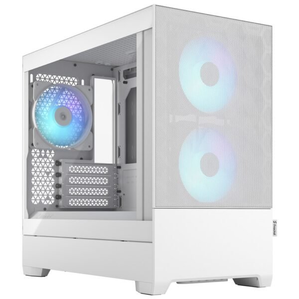 Caixa Micro-ATX Fractal Design Pop Mini Air RGB White TG Clear Tint