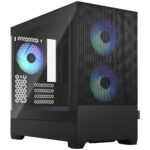 Caixa Micro-ATX Fractal Design Pop Mini Air RGB Black TG Clear Tint
