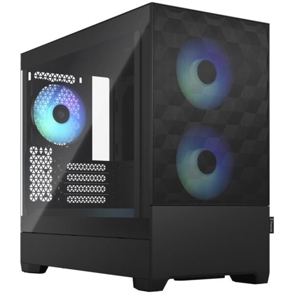 Caixa Micro-ATX Fractal Design Pop Mini Air RGB Black TG Clear Tint
