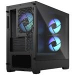 Caixa Micro-ATX Fractal Design Pop Mini Air RGB Black TG Clear Tint - Image 3