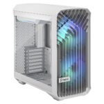 Caixa E-ATX Fractal Design Torrent Compact RGB Branca Tempered Glass Clear Tint