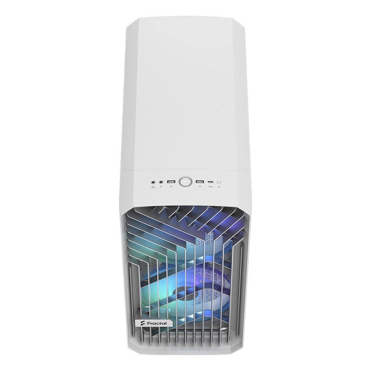 Caixa E-ATX Fractal Design Torrent Compact RGB Branca Tempered Glass Clear Tint - Image 4
