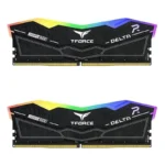 Memória RAM Team Group Delta RGB 32GB (2x16GB) DDR5 7000MHz CL34 Preta