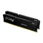 Memória RAM Kingston Fury Beast 32GB (2x16GB) DDR5 6000MHz CL36 Preta