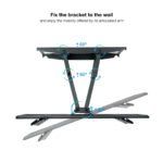 Suporte de parede Tooq LP7866TN-B para ecrãs 37”- 80” - Image 5