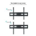 Suporte de parede Tooq LP7866TN-B para ecrãs 37”- 80” - Image 3
