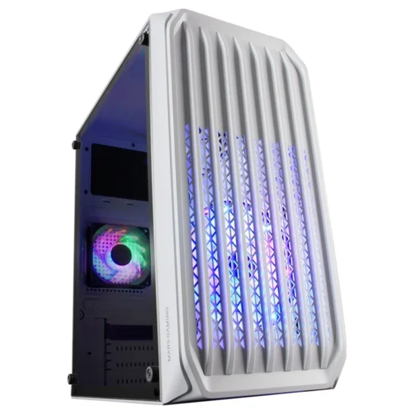 Caixa Micro-ATX Mars Gaming MC-S2 FRGB Branca