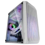 Caixa Micro-ATX Mars Gaming MC-S2 FRGB Branca - Image 2