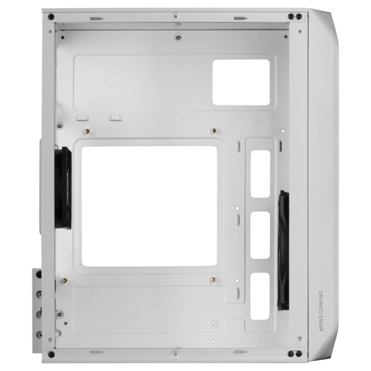 Caixa Micro-ATX Mars Gaming MC-S2 FRGB Branca - Image 5