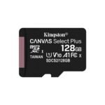 Cartão de Memória MicroSD Kingston 128Gb Class10 (U1) Canvas Select Plus 100MB/s