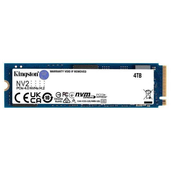 Disco SSD M.2 2280 Kingston NV2 4TB 3D QLC NVMe