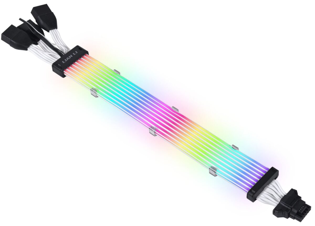 Cabo Lian Li Strimer Plus V2 12VHPWR 3x8-Pin para 12+4-Pin - Image 1