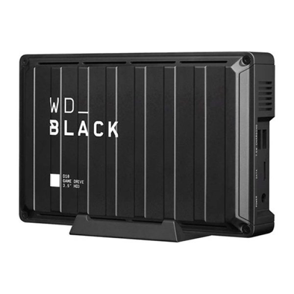 Disco Externo Western Digital D10 Game 8TB USB3.2 Preto (PC/Mac/PS4/Xbox One)