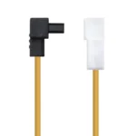 Cabo de Alimentação SATA Angular Nanocable - 5.25" (Molex 4 Pinos) Macho - SATA Femea 16CM OEM - Image 2