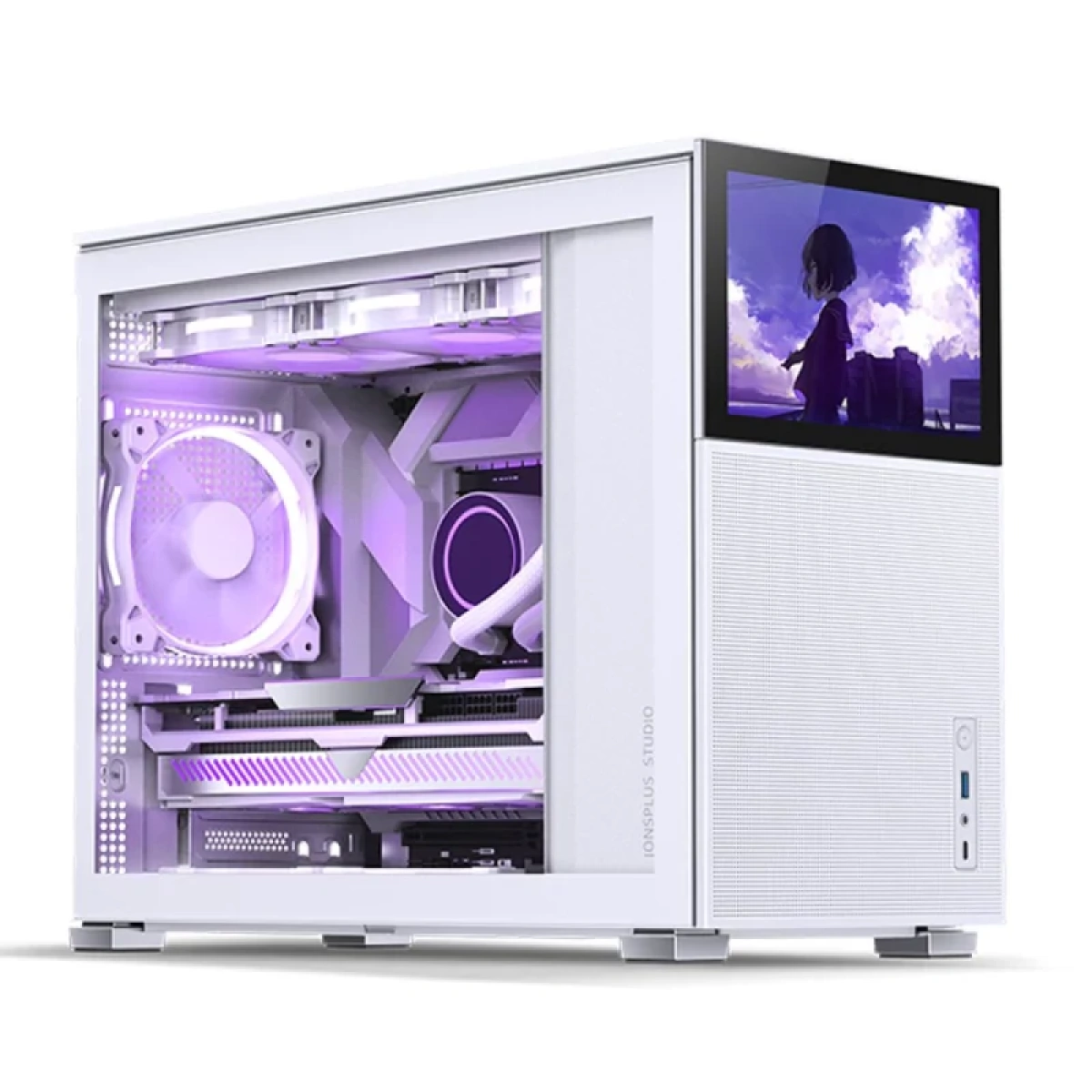 Caixa Micro-ATX Jonsbo D31 MESH com Visor Vidro Temperado B - Image 1