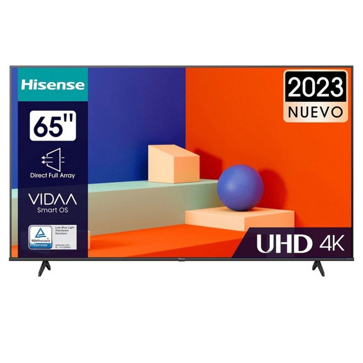 Televisão Hisense 65A6K (2023) SmartTV 65" LED 4K UHD - Image 1