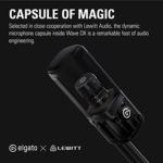 Microfone Elgato Wave DX Dynamic XLR Preto - Image 4