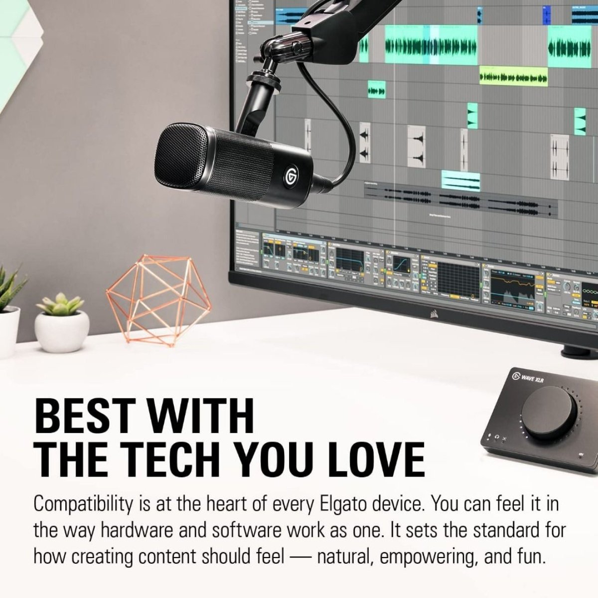 Microfone Elgato Wave DX Dynamic XLR Preto - Image 5