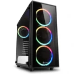 Caixa ATX Sharkoon TG4 RGB